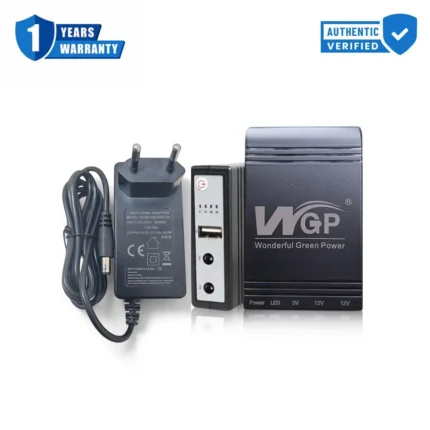 WGP Mini UPS 10400 mAh – With 12V/2A Charger